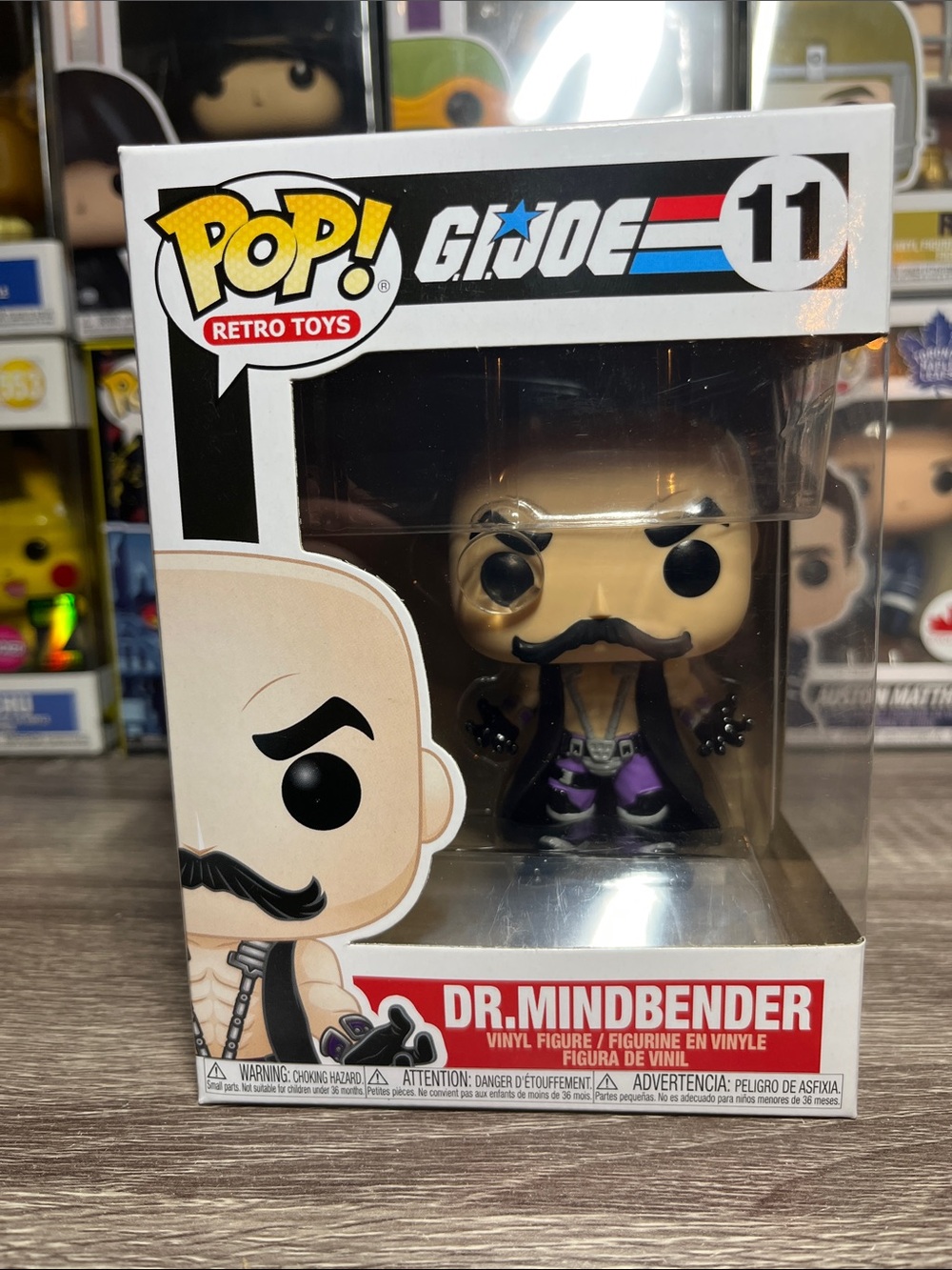 Funko POP! G.I. Joe Dr. Mindbender Vinyl Figure - Black, Purple, White